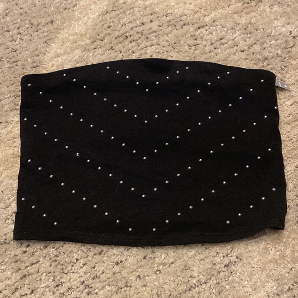 Victoria’s Secret PINK Bandeau with Silver design, Medium - Picture 3 of 6